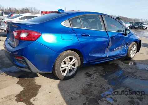 2018 Chevrolet Cruze Lt Auto из США, поврежденный, VIN 1G1BE5SM8J7109816